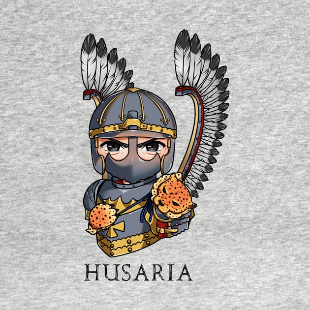 Feathers of Valor: Winged Hussar Design by Holymayo Tee